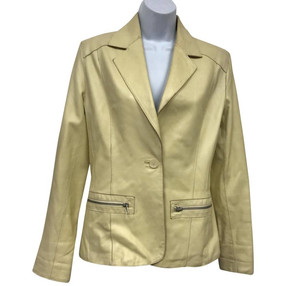 Pasha and Jo New York Leather Jacket M